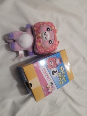 Pink & Purple Donut Plush Stuffed Animal - Mystery Series